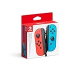 Nintendo Joy-Con 2er-Set Neon-Rot/Neon-Blau, Kabellos, kompatible mit Spielkonsolen