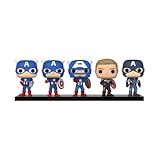 Funko Pop! Marvel: YOTS - 5 Packung Cap Captain America - Mickey Mouse - Amazon-Exklusiv - Vinyl-Sammelfigur - Geschenkidee - Offizielle Handelswaren - Spielzeug Für Kinder und Erwachsene - TV Fans