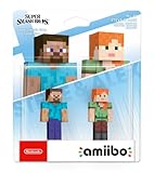 Nintendo AMIIBO: Super Smash Bros. Collection - Steve/Alex (Minecraft) - No. 89 (Double Pack) (Multi)