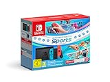 Nintendo Switch-Konsole Neon-Rot/Neon-Blau Switch Sports + 12 months NSO