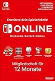 Nintendo Switch Online Mitgliedschaft - 12 Monate | Switch Download Code
