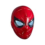 SPIDER-MAN Hasbro Marvel Legends Series elektronischer Iron Helm mit leuchtenden Augen, 6 Licht-Einstellungen und Einstellbarer Passform