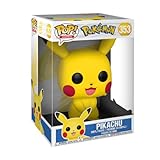 Funko Pop! Games: Pokemon - 10 Inch Pikachu - Vinyl-Sammelfigur - Geschenkidee - Offizielle Handelswaren - Spielzeug Für Kinder und Erwachsene - Video Games Fans - Modellfigur Für Sammler und Display