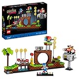 LEGO Ideas 21331 Sonic The Hedgehog – Green Hill Zone Set mit Dr. Eggmann, Egg-Mobil und weiteren Figuren, Geschenkidee für Erwachsene