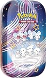 Pokémon-Sammelkartenspiel: Mini-Tin-Box Karmesin & Purpur – Paldeas Schicksale: Famieps (2 Boosterpacks, 1 Sticker & 1 Bildkarte)