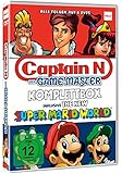 Captain N: Der Game Master + The New Super Mario World Serie - Komplettbox - Animationsserien erstmals zum Kino-Film in Sammler-Box - Mit bekannten Videospiel Charakteren [6 DVDs]