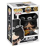 Funko Pop! Vinyl: Rocks: GN'R: Slash - Guns N Roses - Vinyl-Sammelfigur - Geschenkidee - Offizielle Handelswaren - Spielzeug Für Kinder und Erwachsene - Music Fans - Modellfigur Für Sammler