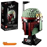 LEGO 75277 Star Wars Boba Fett Helm, Schaustück, Bauset zum Sammeln für Erwachsene, Geschenksidee für erfahrene Baumeister