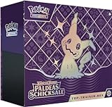 Pokémon-Sammelkartenspiel: Top-Trainer-Box Karmesin & Purpur – Paldeas Schicksale (9 Boosterpacks, 1 holografische Vollbild-Promokarte & Zubehör)