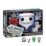 Funko Advent Calendar: The Nightmare Before Christmas - Jack Skellington - (The Nightmare Before Christmas) - 24 Tage der Überraschung - Vinyl-Minifigur Zum Sammelns - Mystery Box - Geschenkidee