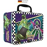 Pokémon-Sammelkartenspiel: Sammelkoffer: Brüllschweif & Eisenkrieger (2 holografische Promokarten, 6 Boosterpacks & mehr)