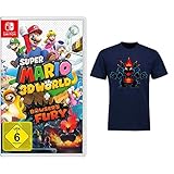 Super Mario 3D World + Bowser's Fury [Nintendo Switch] + 3D World - T-shirts XL