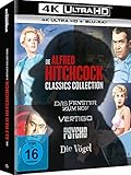 Alfred Hitchcock Collection - Das Fenster zum Hof + Vertigo + Psycho + Die Vögel [Blu-ray] (exklusiv bei Amazon.de)