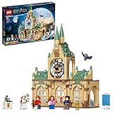 LEGO 76398 Harry Potter Hogwarts Krankenflügel, Schloss-Spielzeug mit 4 Minifiguren inkl. Harry, Ron und Hermine aus Der Gefangene von Askaban, mit Sammelkarten, Geschenk für Jungen und Mädchen