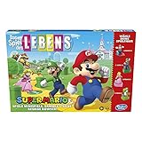 Hasbro Das Spiel des Lebens Super Mario Brettspiel für Kinder ab 8 Jahren, Minispiele Spielen, Sterne sammeln und gegen Bowser kämpfen