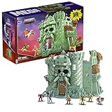 Mega Masters of the Universe - Castle Grayskull Bauset mit 3.508 Teilen und 6 beweglichen Mikro Aktionfiguren, Motu, Spielzeug ab 14 Jahre, GGJ67