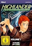 Highlander - Die Zeichentrickserie, Vol. 1 / Die ersten 12 Folgen der kultigen Abenteuerserie (Pidax Animation) [2 DVDs]