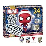 Funko Advent Calendar: Marvel Holiday - Groot - Marvel Comics - 24 Tage der Überraschung - Vinyl-Minifigur Zum Sammelns - Mystery Box - Geschenkidee - Feiertage zu Weihnachten