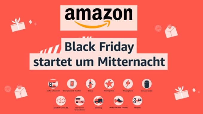 Es ist Black Friday bei Amazon.de - tolle Angebote und Deals rund um