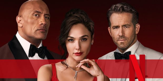 Wow!  Gal Gadot bercanda dengan Dwayne “The Rock” Johnson dan Ryan Reynolds di trailer “Red Notice” baru!